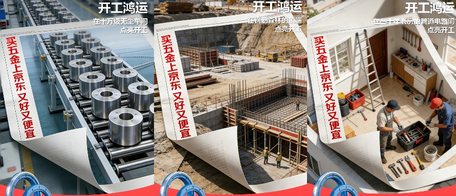 恩福密封携手京东五金城【点亮·开工时刻】