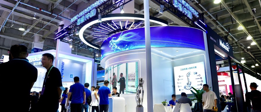 2026 WRC现场直击|聚焦机器人密封方案，恩福亮相世界机器人大会